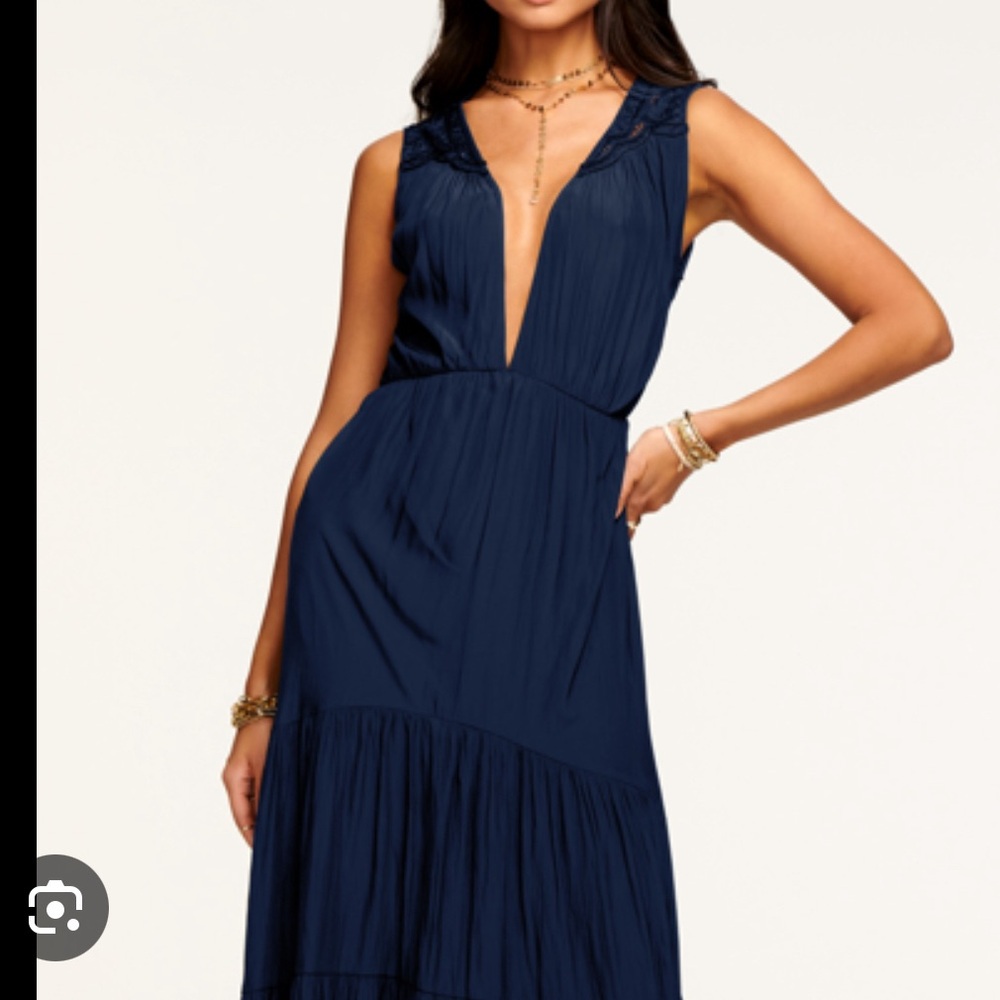Ramy Brook Faith Maxi Dress in NAVY